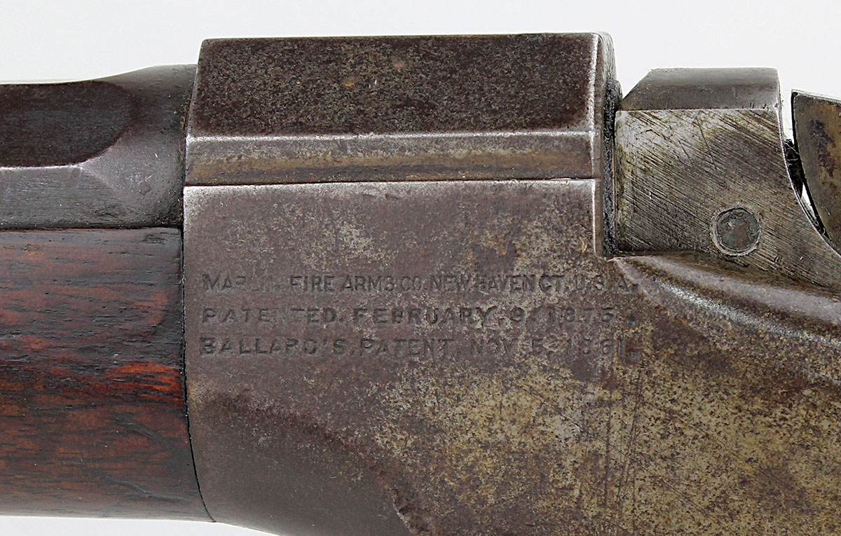 Marlin made this Ballard rifle between 1875 and about 1891.